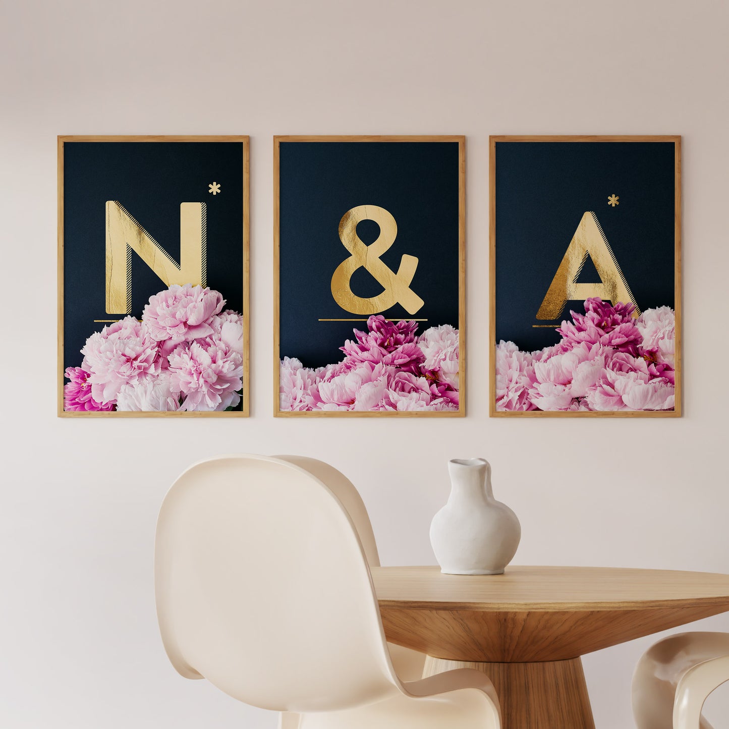 Pfingsrosen ABC | Ampersand hell