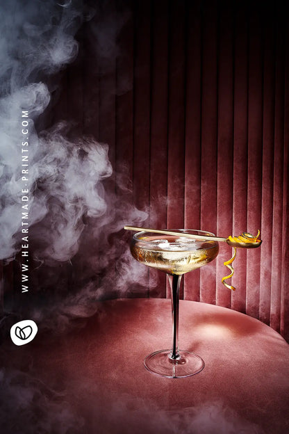 Art Print Cocktail Bar moderner Kunstdruck für die Küche
