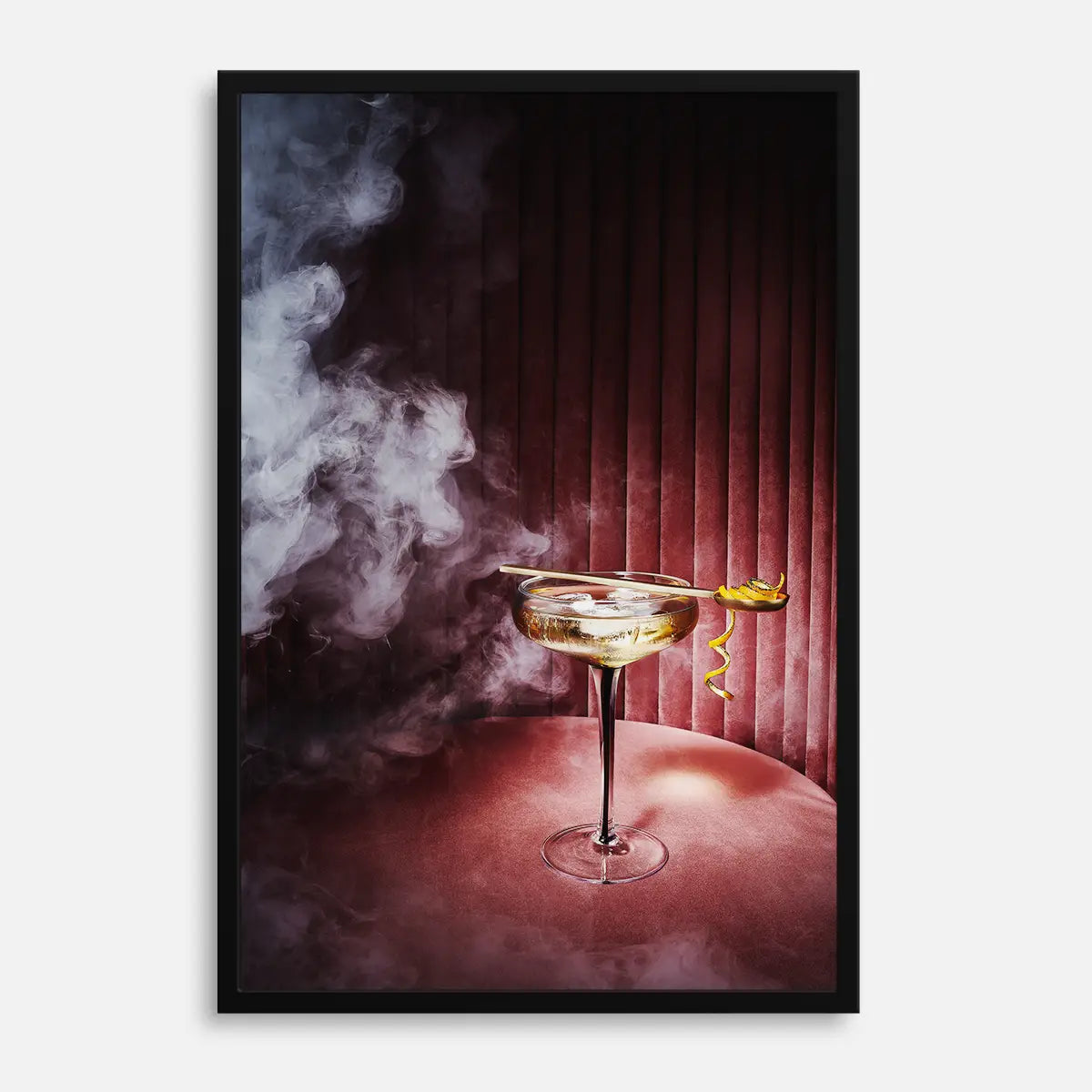 Art Print Cocktail Bar moderner Kunstdruck für die Küche