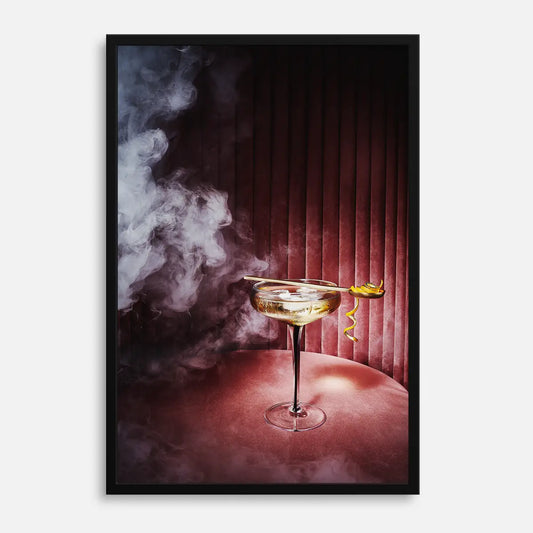 Art Print Cocktail Bar moderner Kunstdruck für die Küche