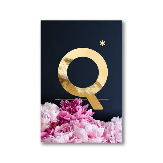 Pfingstrosen ABC | Buchstabe Q