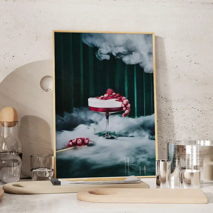 Green Cocktail Kunstdruck