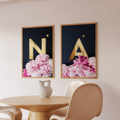 Pfingstrosen ABC | Buchstabe A